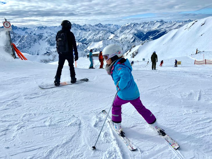 A Non-COVID Trip to the Nebelhorn with a Kid