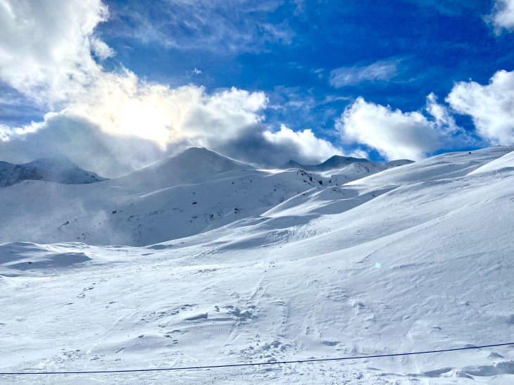 Glacier Skiing Tucked Away at Hintertux